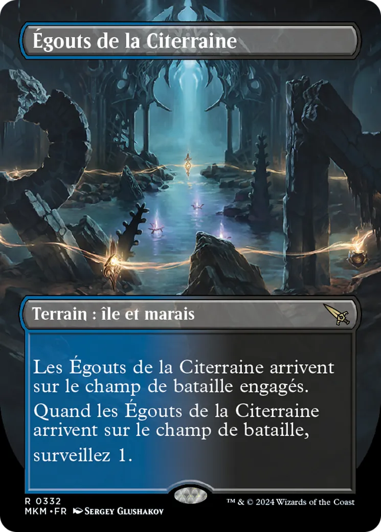 Égouts de la Citerraine