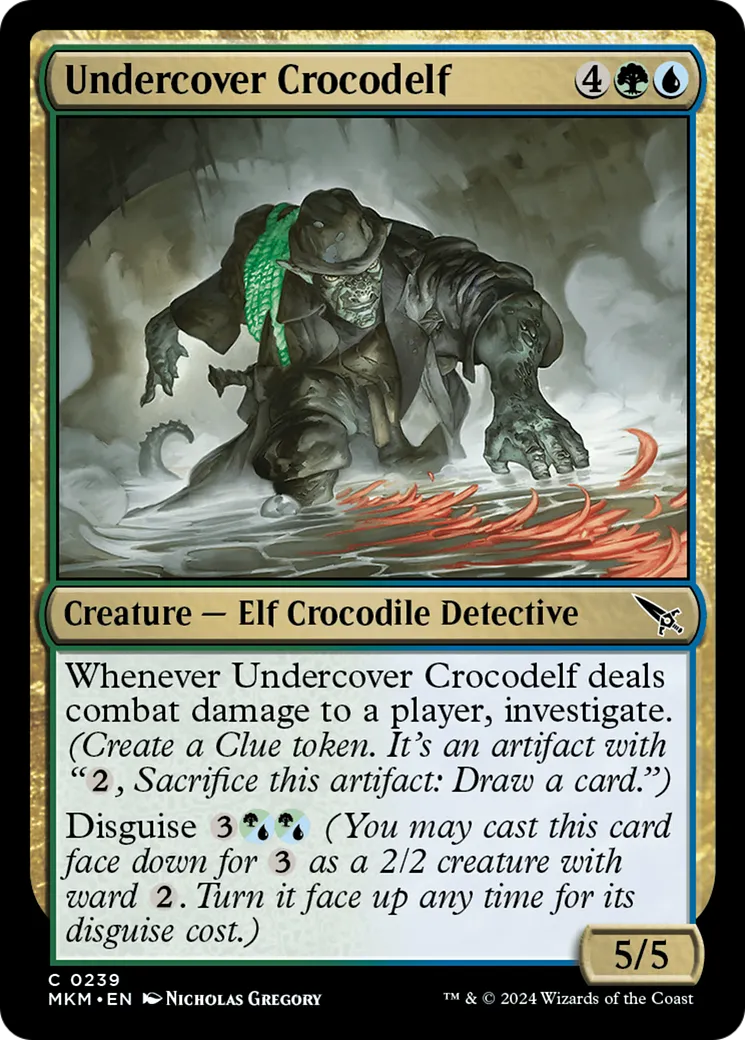Undercover Crocodelf — Murders at Karlov Manor — Magic: The Gathering