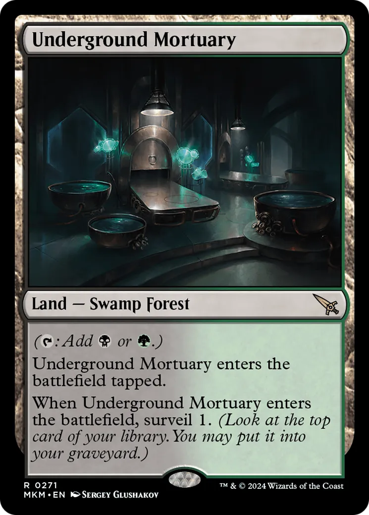 Underground Mortuary — Murders at Karlov Manor — Magic: The Gathering
