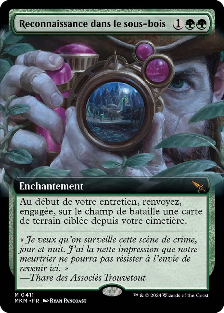 Reconnaissance dans le sous-bois — Murders at Karlov Manor — Magic: The Gathering