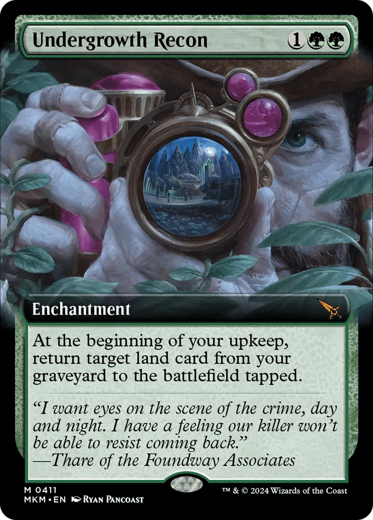 Undergrowth Recon — Murders at Karlov Manor — Magic: The Gathering
