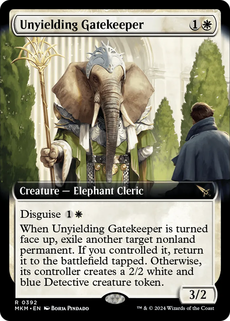 Unyielding Gatekeeper — Murders at Karlov Manor — Magic: The Gathering