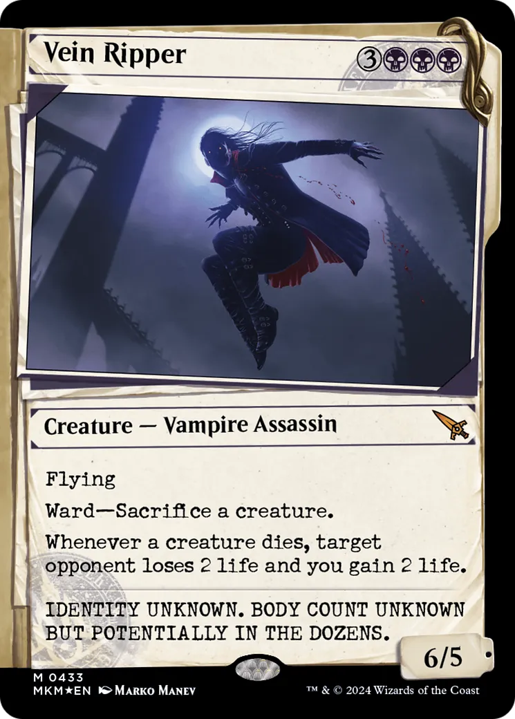 Éventreur de veines — Murders at Karlov Manor — Magic: The Gathering