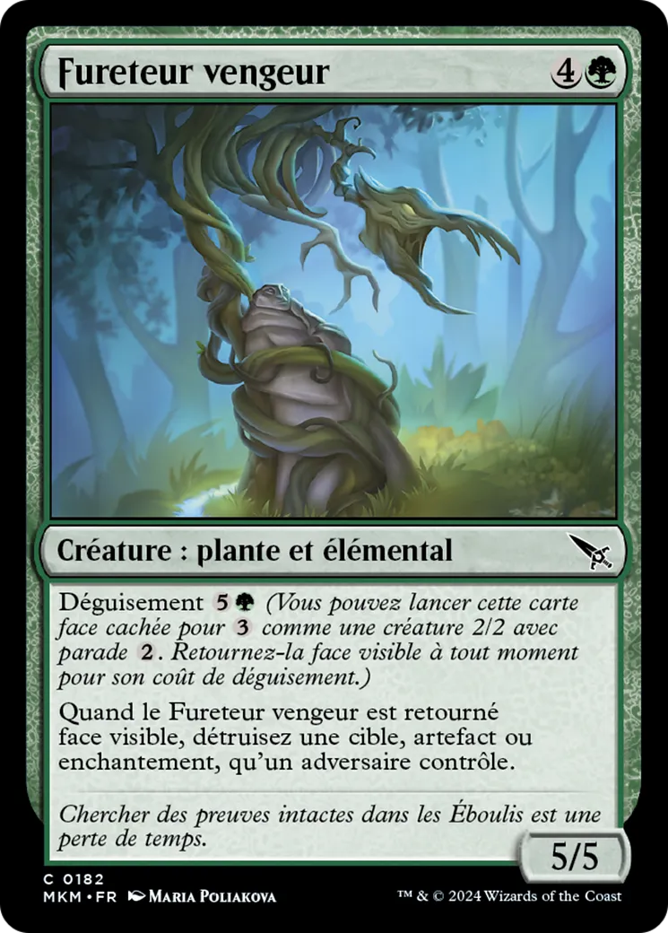 Fureteur vengeur — Murders at Karlov Manor — Magic: The Gathering