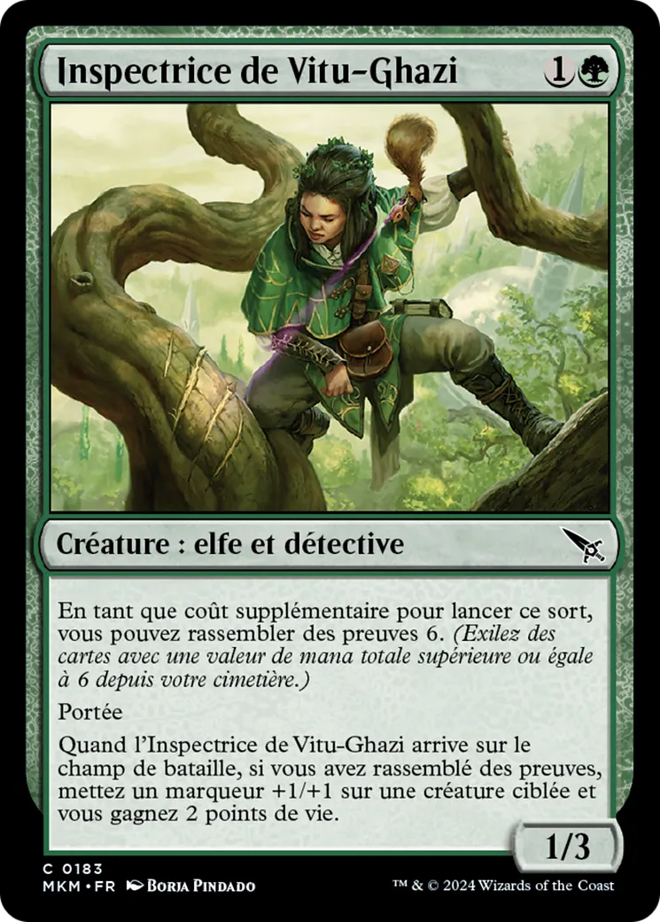 Inspectrice de Vitu-Ghazi — Murders at Karlov Manor — Magic: The Gathering
