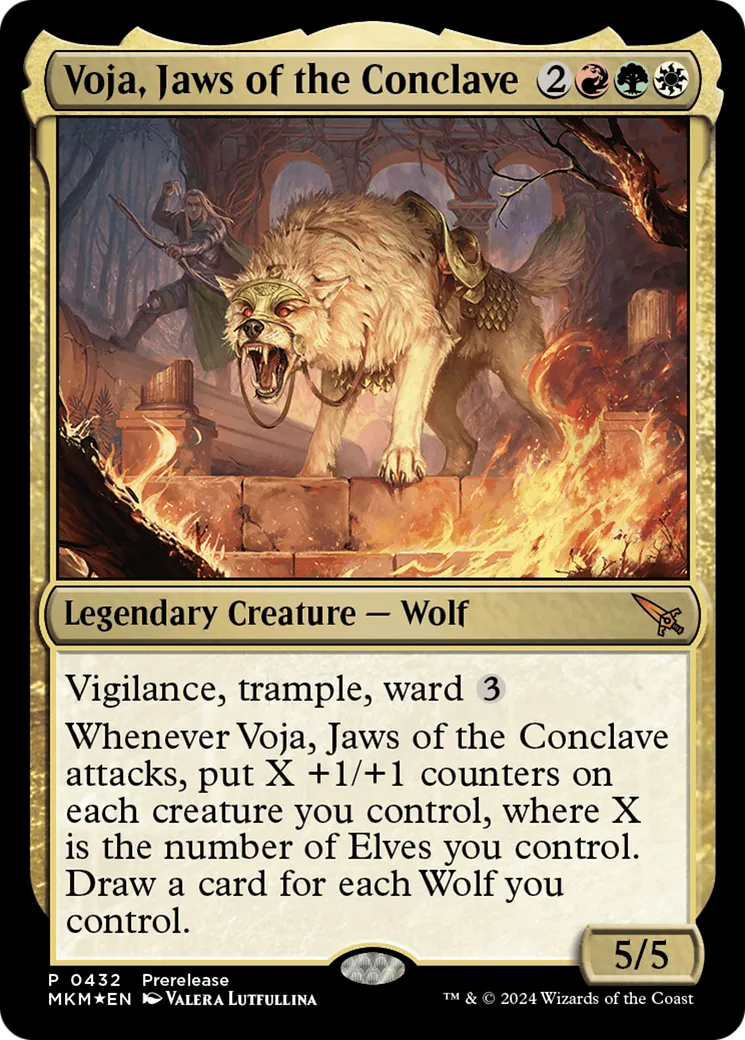 Voja, Jaws of the Conclave — Murders at Karlov Manor — Magic: The Gathering