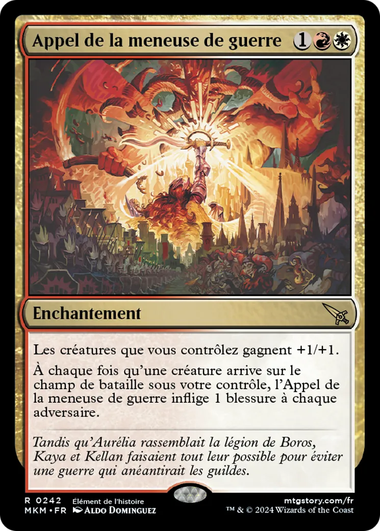 Appel de la meneuse de guerre — Murders at Karlov Manor — Magic: The Gathering