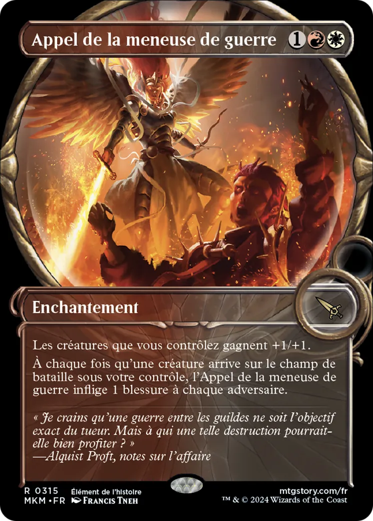 Appel de la meneuse de guerre — Murders at Karlov Manor — Magic: The Gathering