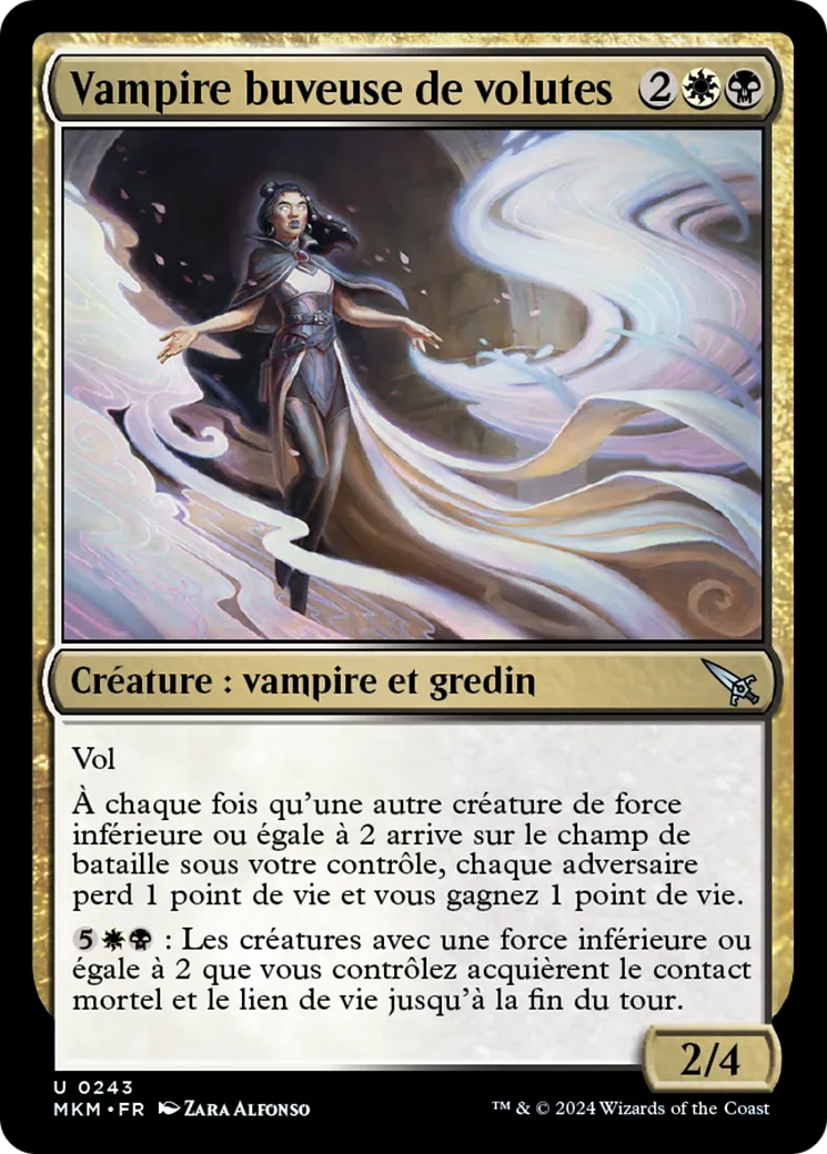 Vampire buveuse de volutes — Murders at Karlov Manor — Magic: The Gathering