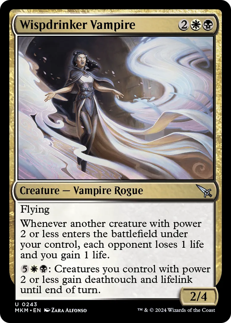 Vampire buveuse de volutes — Murders at Karlov Manor — Magic: The Gathering