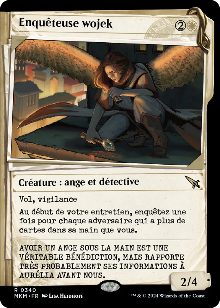 Enquêteuse wojek — Murders at Karlov Manor — Magic: The Gathering