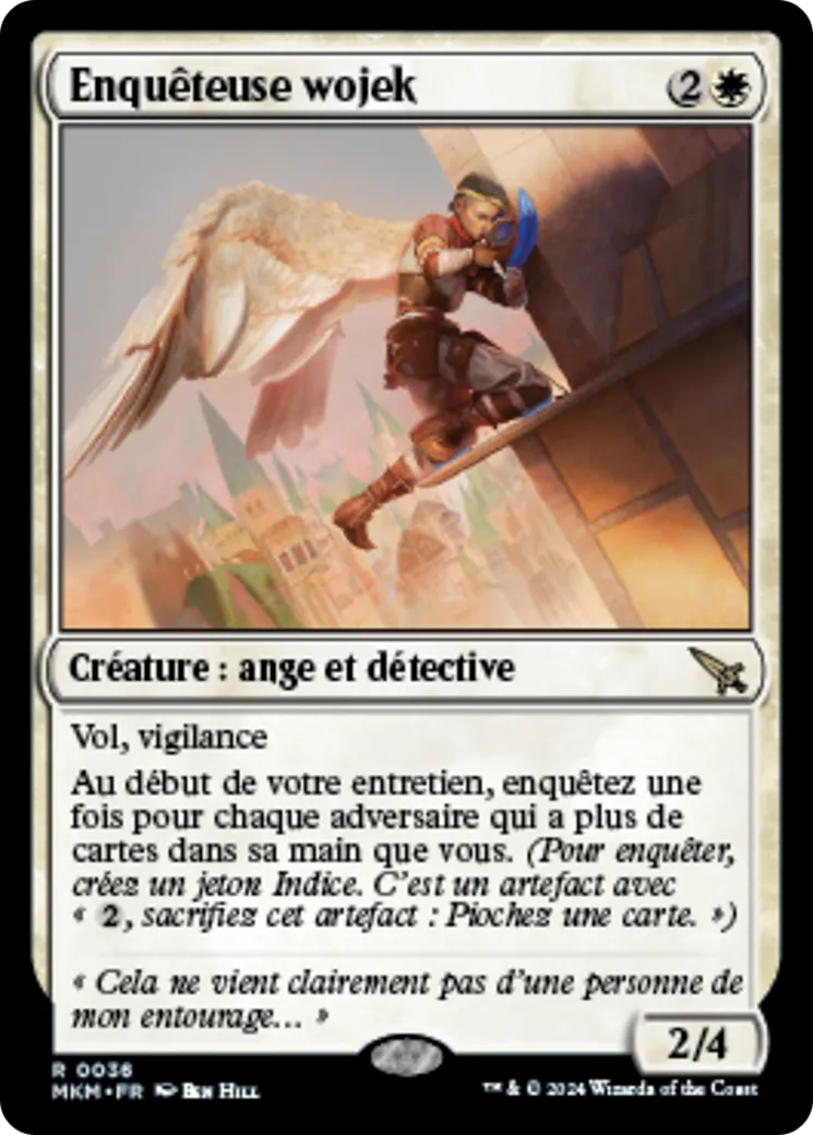Enquêteuse wojek — Murders at Karlov Manor — Magic: The Gathering