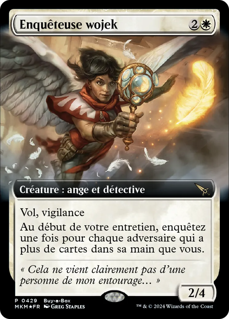 Enquêteuse wojek — Murders at Karlov Manor — Magic: The Gathering