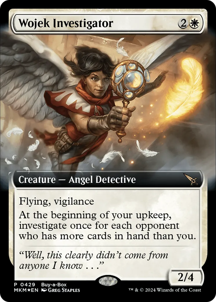 Enquêteuse wojek — Murders at Karlov Manor — Magic: The Gathering