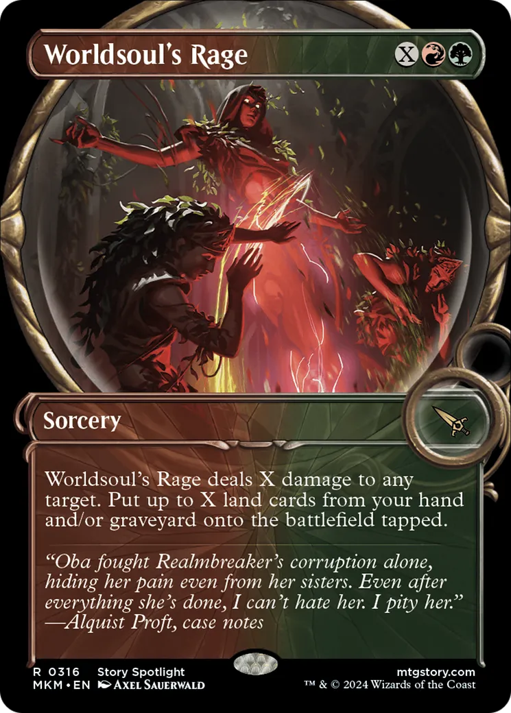 Worldsoul's Rage — Murders at Karlov Manor — Magic: The Gathering