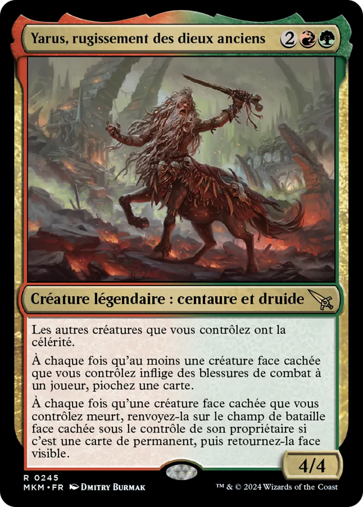 Yarus, rugissement des dieux anciens — Murders at Karlov Manor — Magic: The Gathering