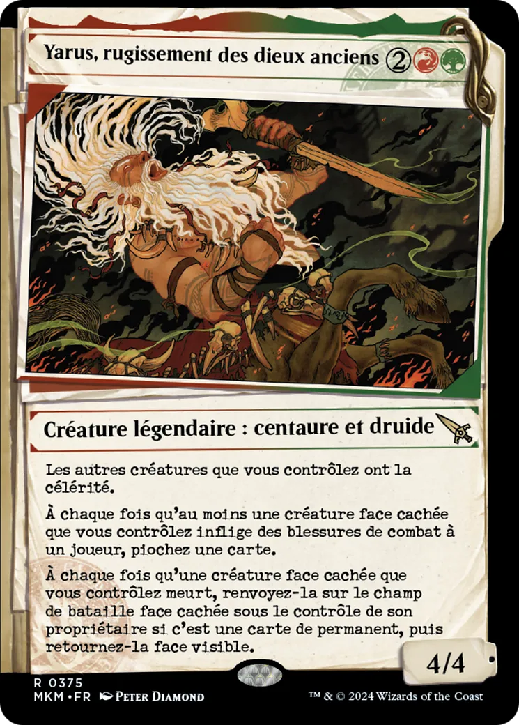 Yarus, rugissement des dieux anciens — Murders at Karlov Manor — Magic: The Gathering