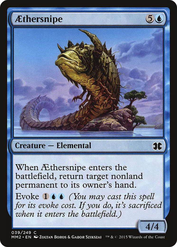 Aethersnipe — Modern Masters 2015 — Magic: The Gathering