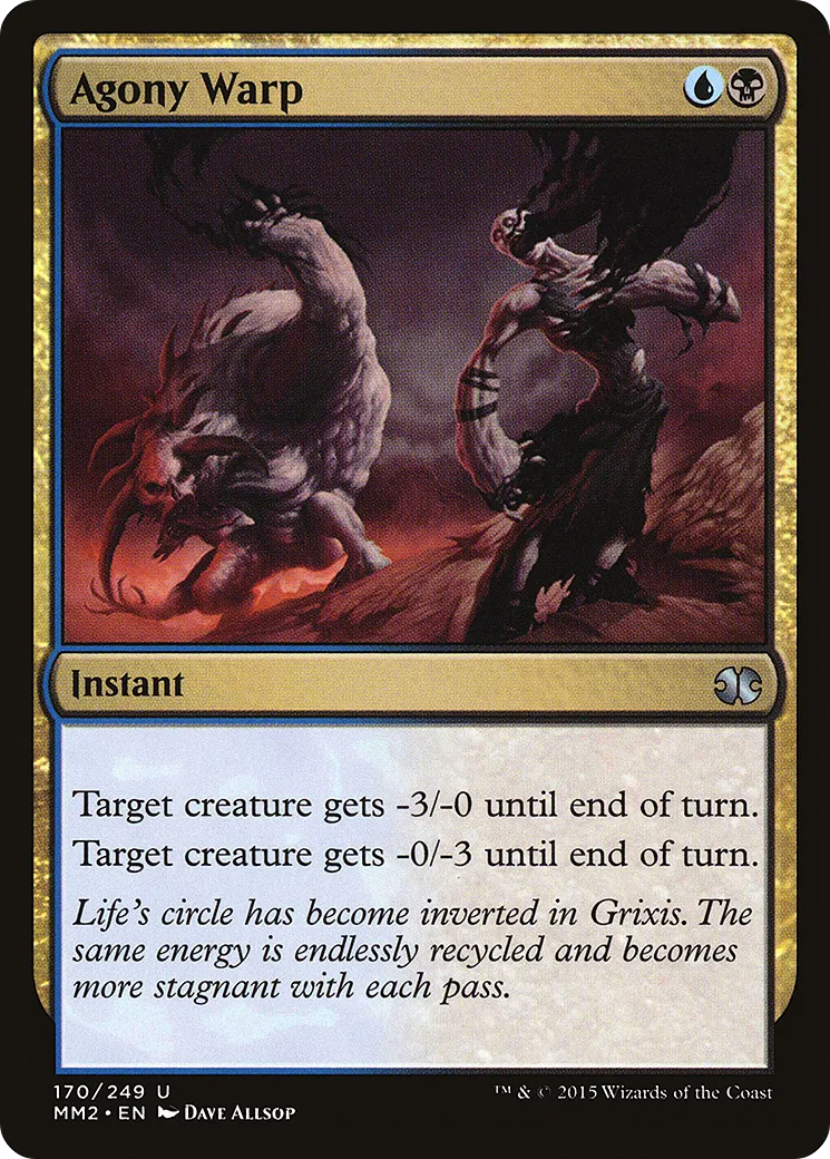 Agony Warp — Modern Masters 2015 — Magic: The Gathering