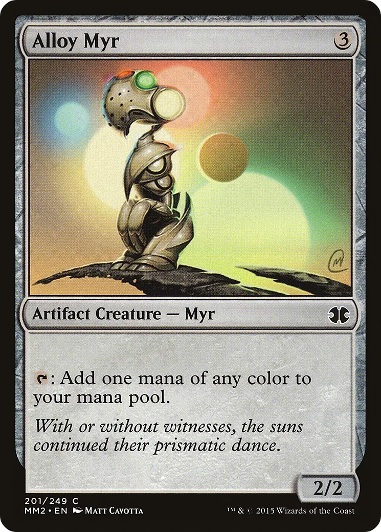 Myr d'alliage — Modern Masters 2015 — Magic: The Gathering