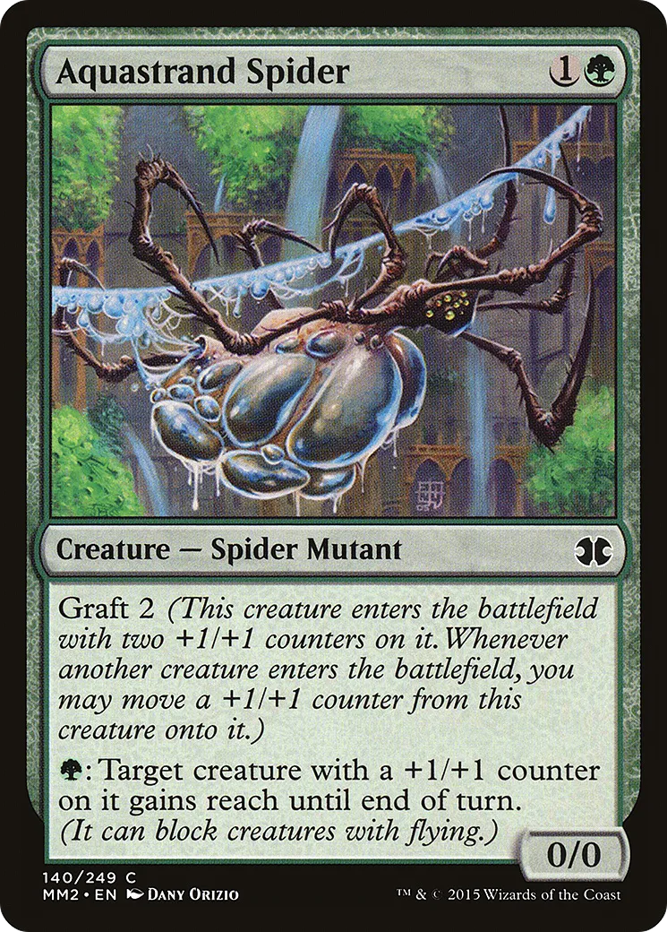 Aquastrand Spider — Modern Masters 2015 — Magic: The Gathering
