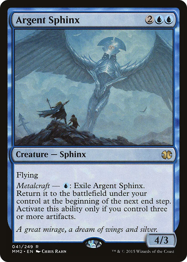 Sphinx d'argent — Modern Masters 2015 — Magic: The Gathering