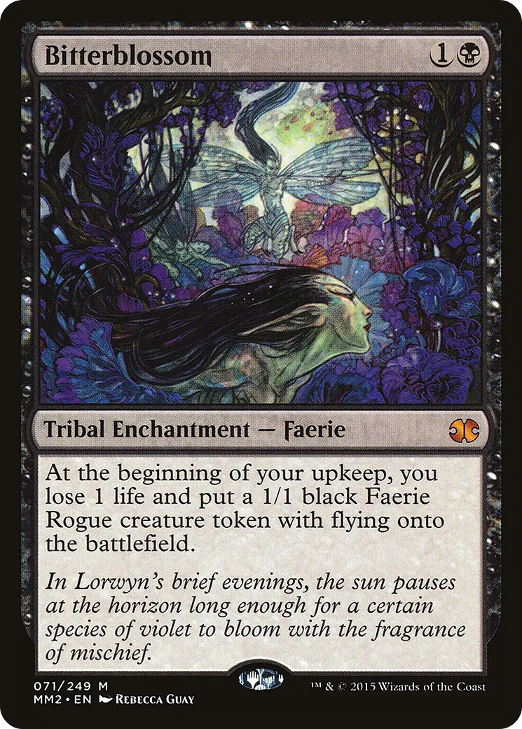 Bitterblossom — Modern Masters 2015 — Magic: The Gathering