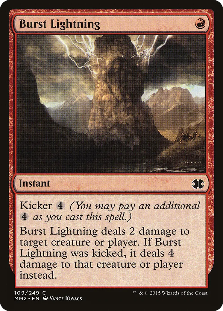 Éclair explosif — Modern Masters 2015 — Magic: The Gathering