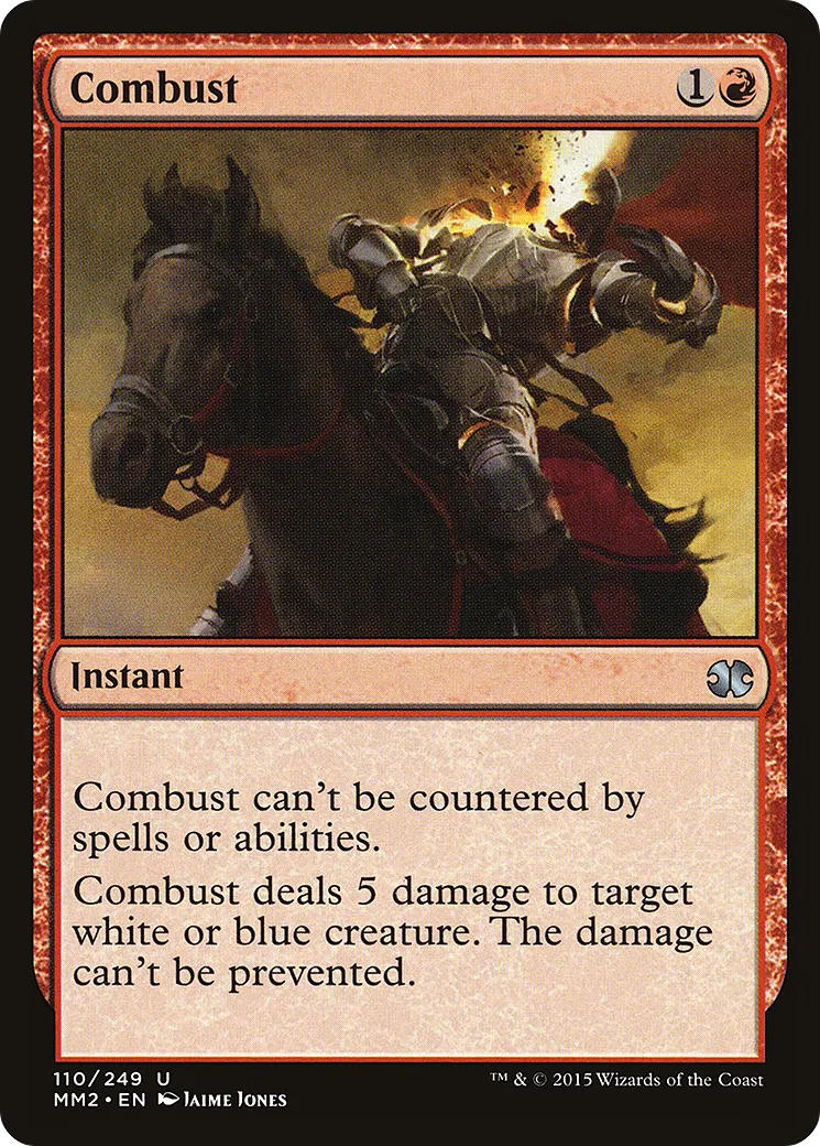 Combustion — Modern Masters 2015 — Magic: The Gathering