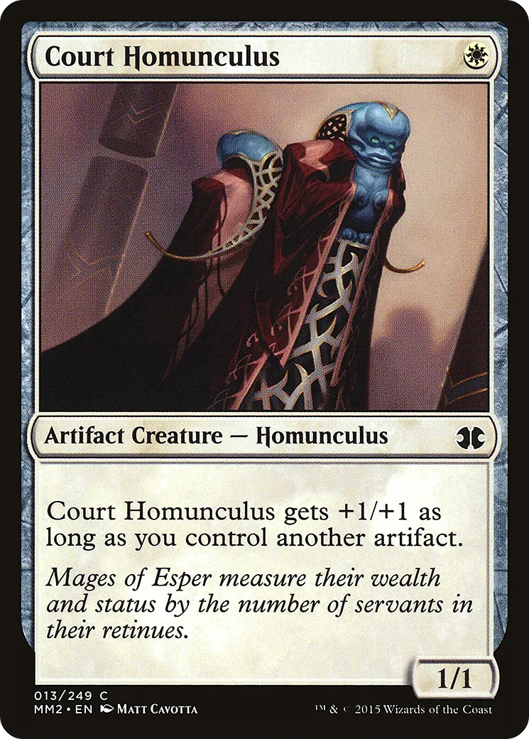Homoncule de la cour — Modern Masters 2015 — Magic: The Gathering