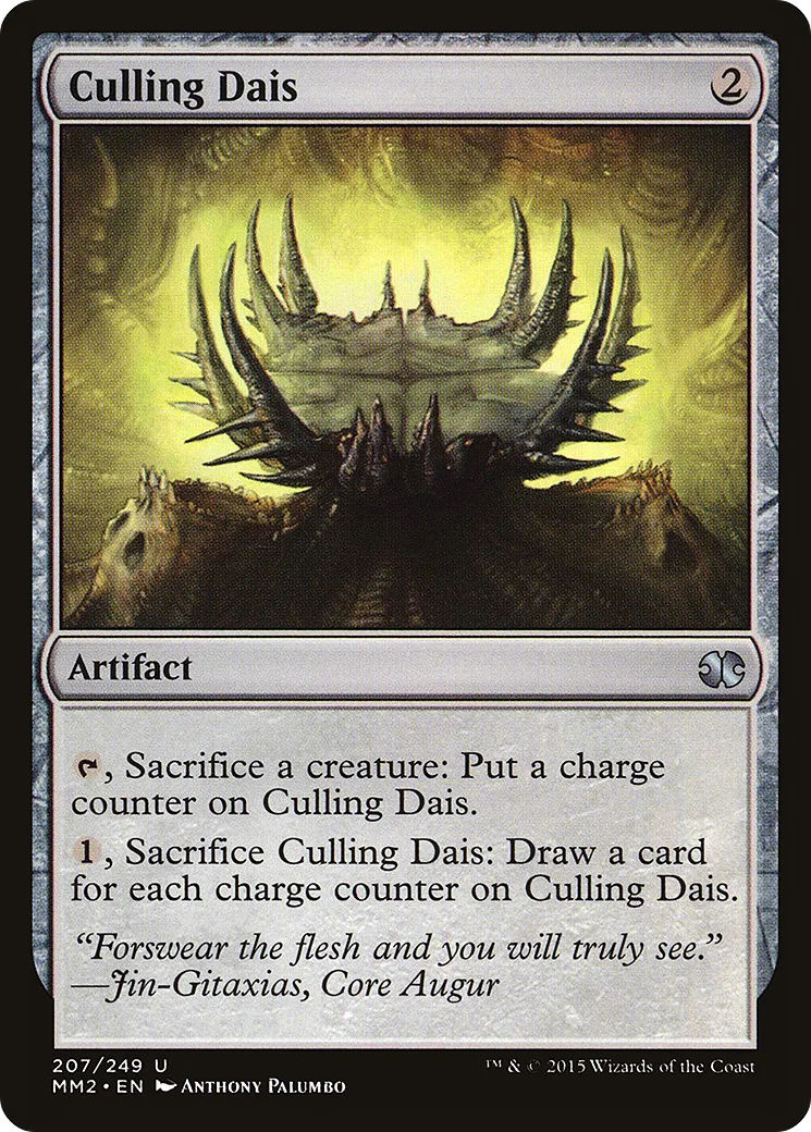 Culling Dais — Modern Masters 2015 — Magic: The Gathering