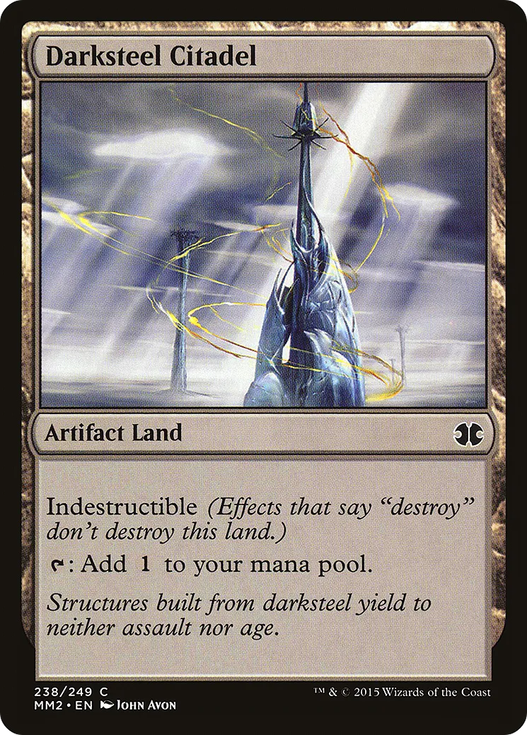 Citadelle de sombracier — Modern Masters 2015 — Magic: The Gathering