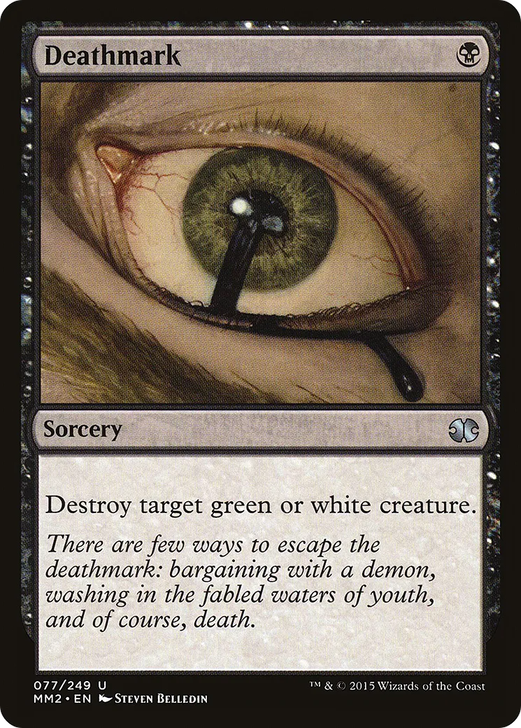 Deathmark from Modern Masters 2015 - Magic: The Gathering