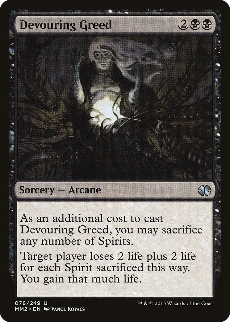 Devouring Greed — Modern Masters 2015 — Magic: The Gathering