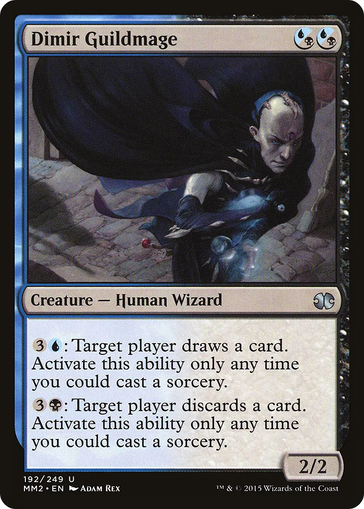 Ghildmage de Dimir — Modern Masters 2015 — Magic: The Gathering