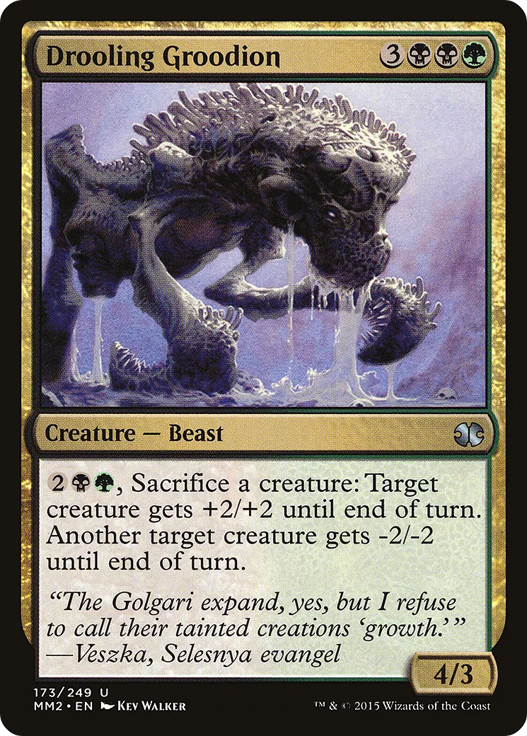 Groudion baveur — Modern Masters 2015 — Magic: The Gathering