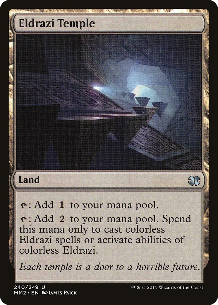 Temple eldrazi — Modern Masters 2015 — Magic: The Gathering