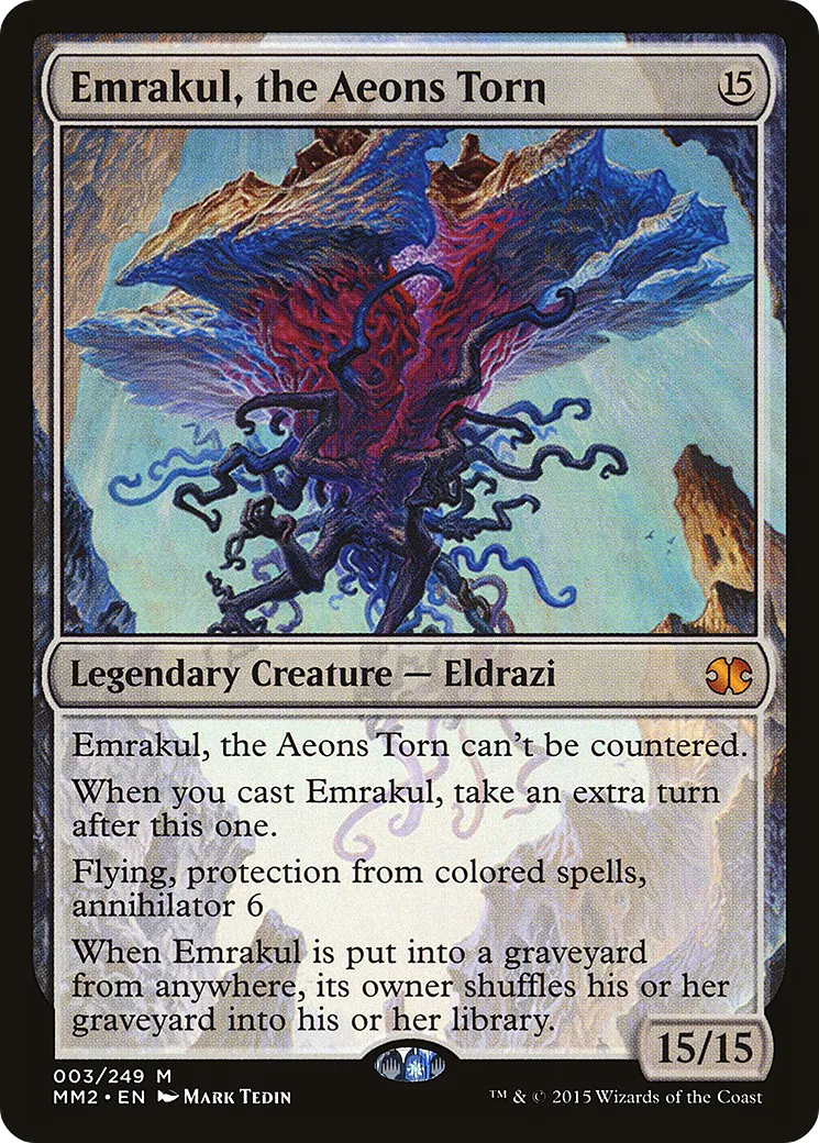 Emrakul, Déchirure des Éons — Modern Masters 2015 — Magic: The Gathering