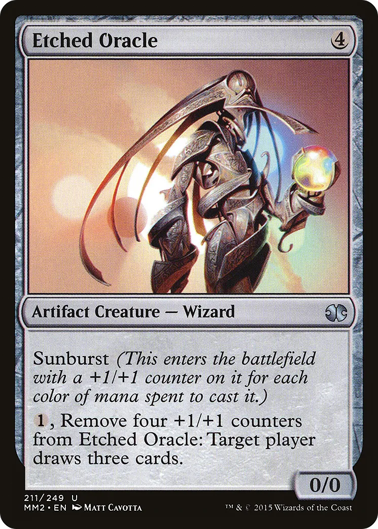 Oracle gravé — Modern Masters 2015 — Magic: The Gathering