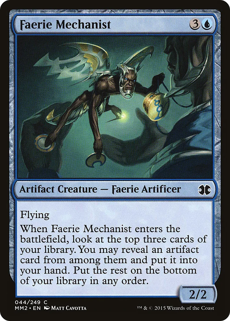 Mécaniste faerie — Modern Masters 2015 — Magic: The Gathering