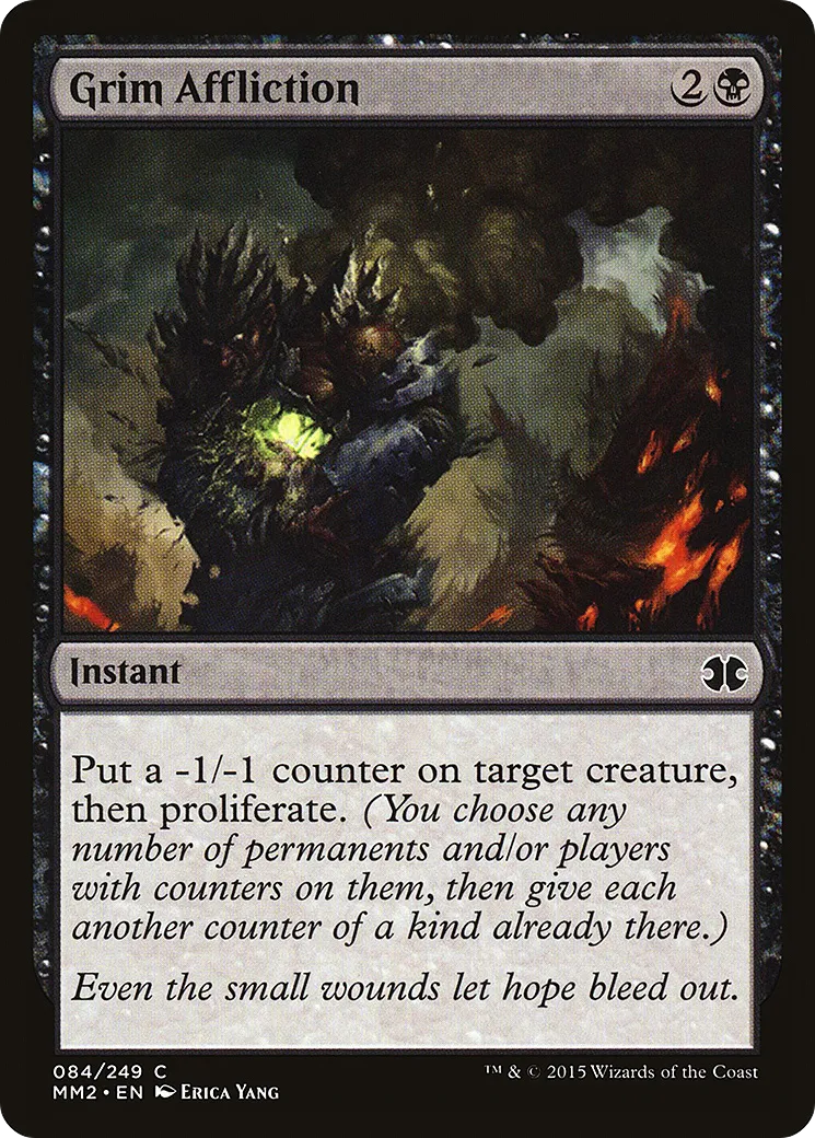 Sinistre affliction — Modern Masters 2015 — Magic: The Gathering