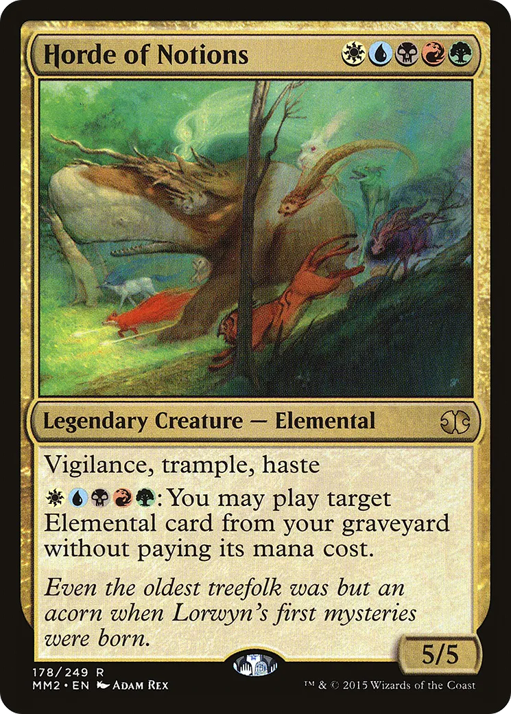 Horde of Notions — Modern Masters 2015 — Magic: The Gathering