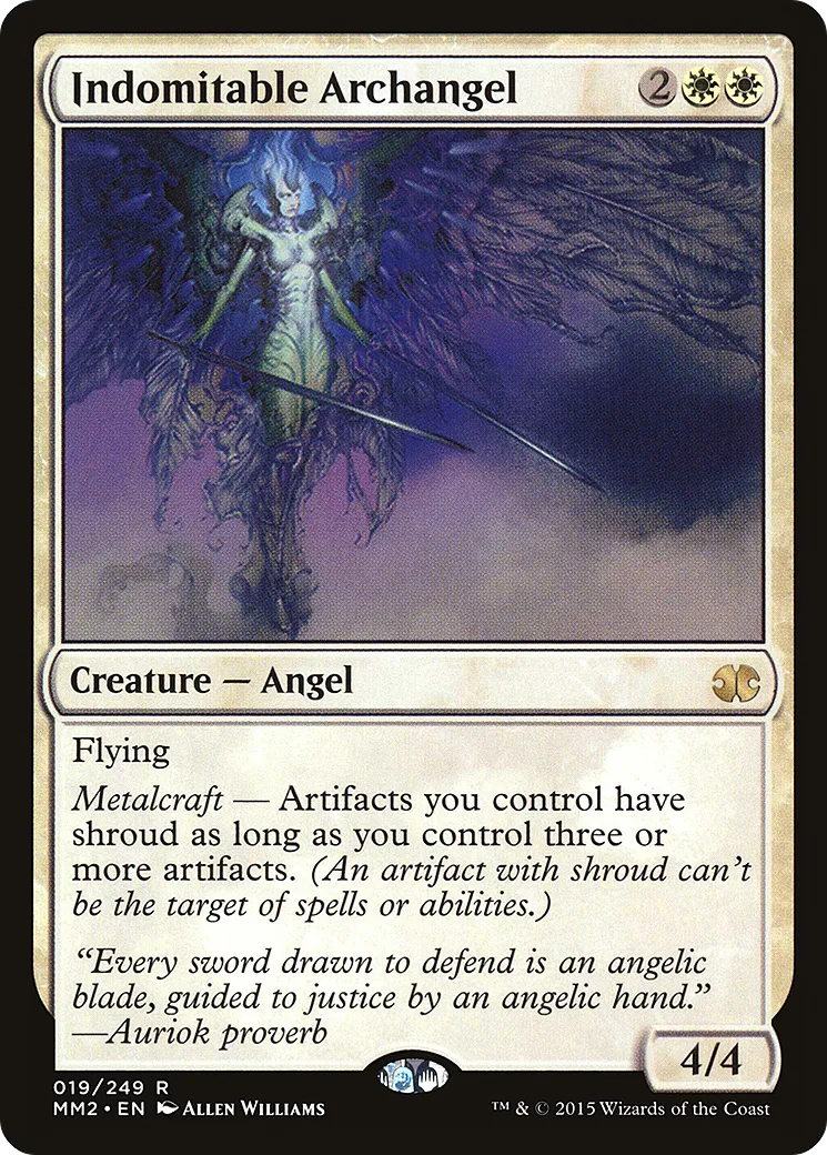 Archange indomptable — Modern Masters 2015 — Magic: The Gathering