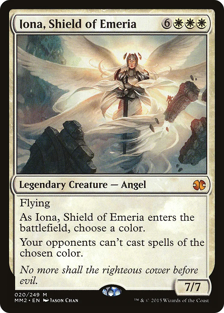 Iona, Shield of Emeria — Modern Masters 2015 — Magic: The Gathering