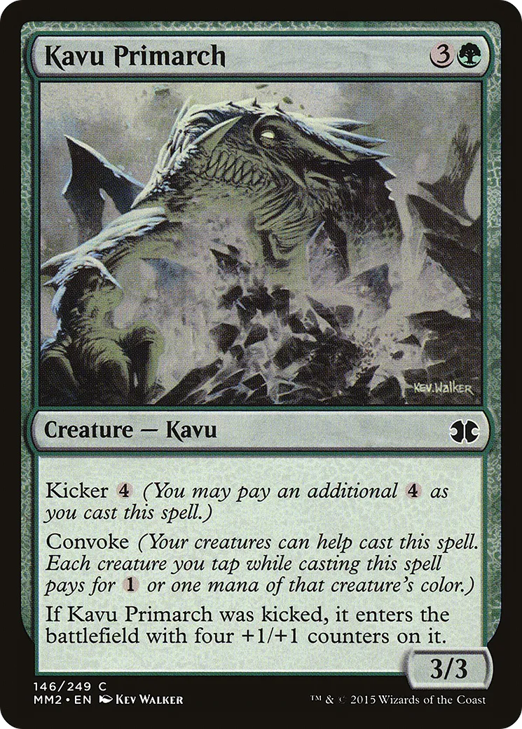 Primarque kavru — Modern Masters 2015 — Magic: The Gathering