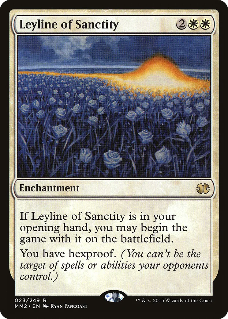 Ligne ley de vertu — Modern Masters 2015 — Magic: The Gathering