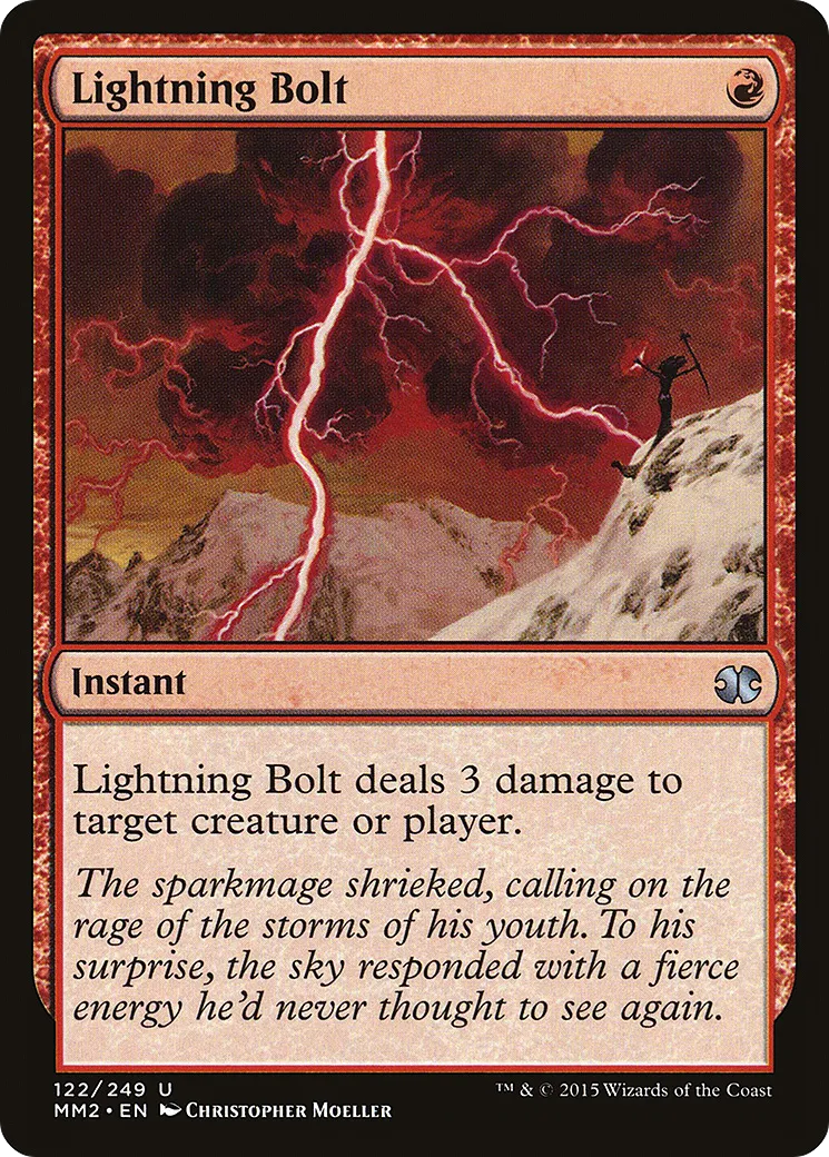 Foudre — Modern Masters 2015 — Magic: The Gathering