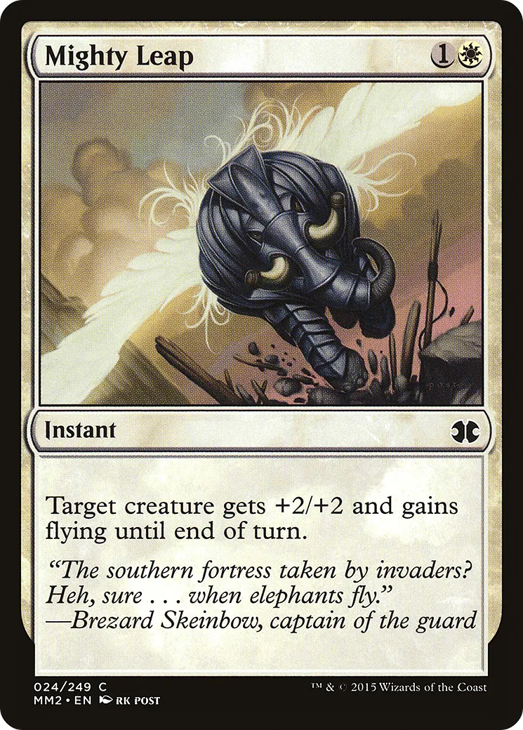 Mighty Leap — Modern Masters 2015 — Magic: The Gathering