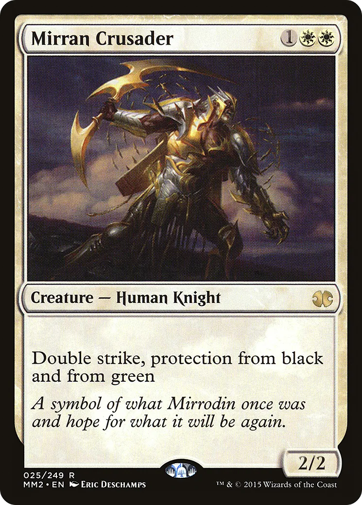 Mirran Crusader — Modern Masters 2015 — Magic: The Gathering