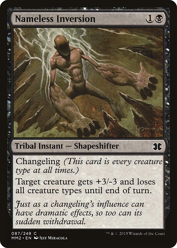 Nameless Inversion — Modern Masters 2015 — Magic: The Gathering